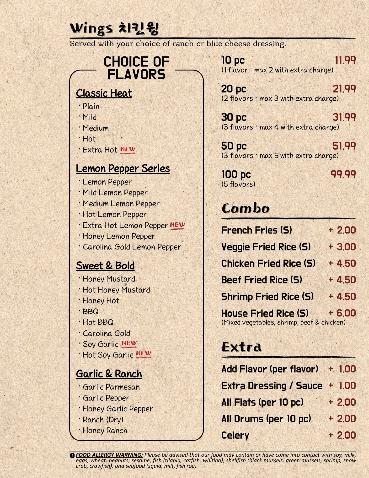 Menu page 7